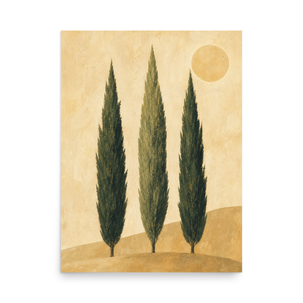 Cypress Relay — botanical art print by Frame & Field