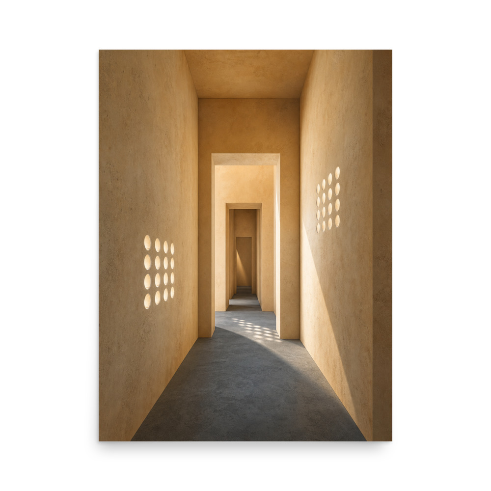 Lantern Passage — architecture art print by Frame & Field