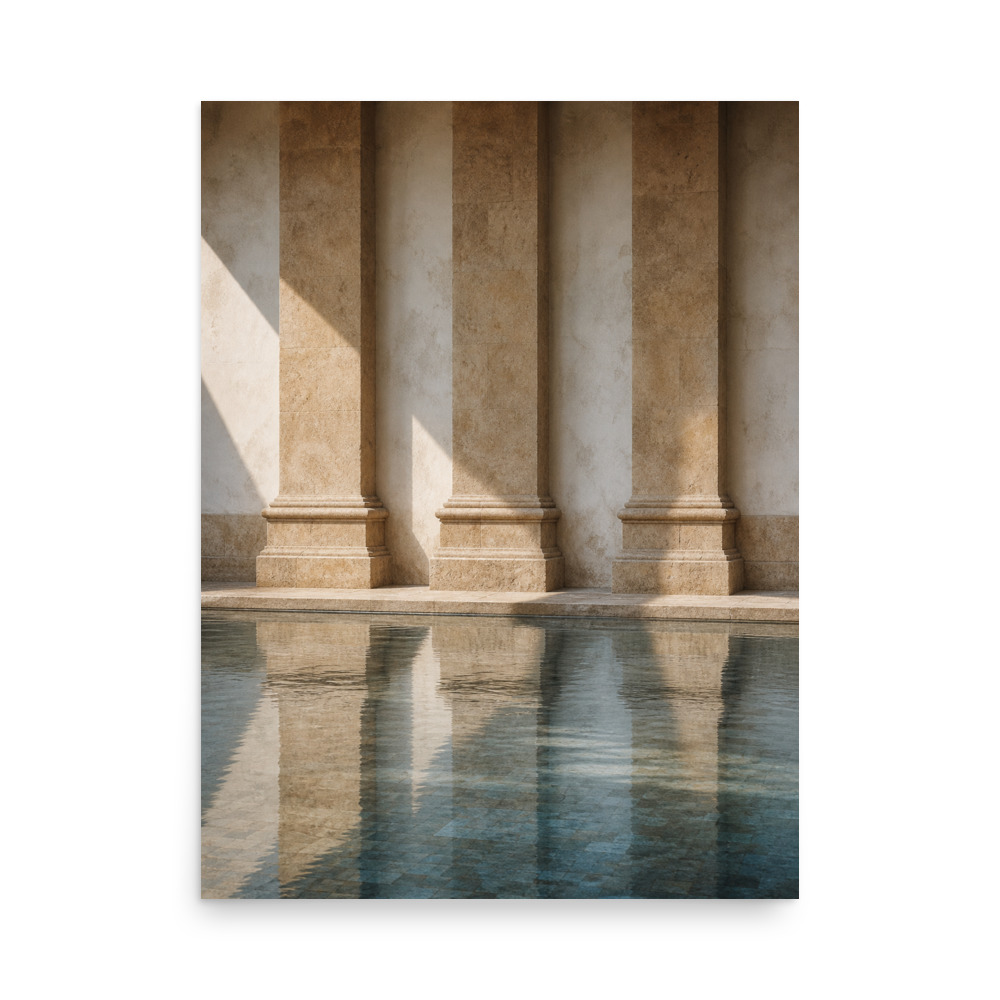 Pilaster Pool poster