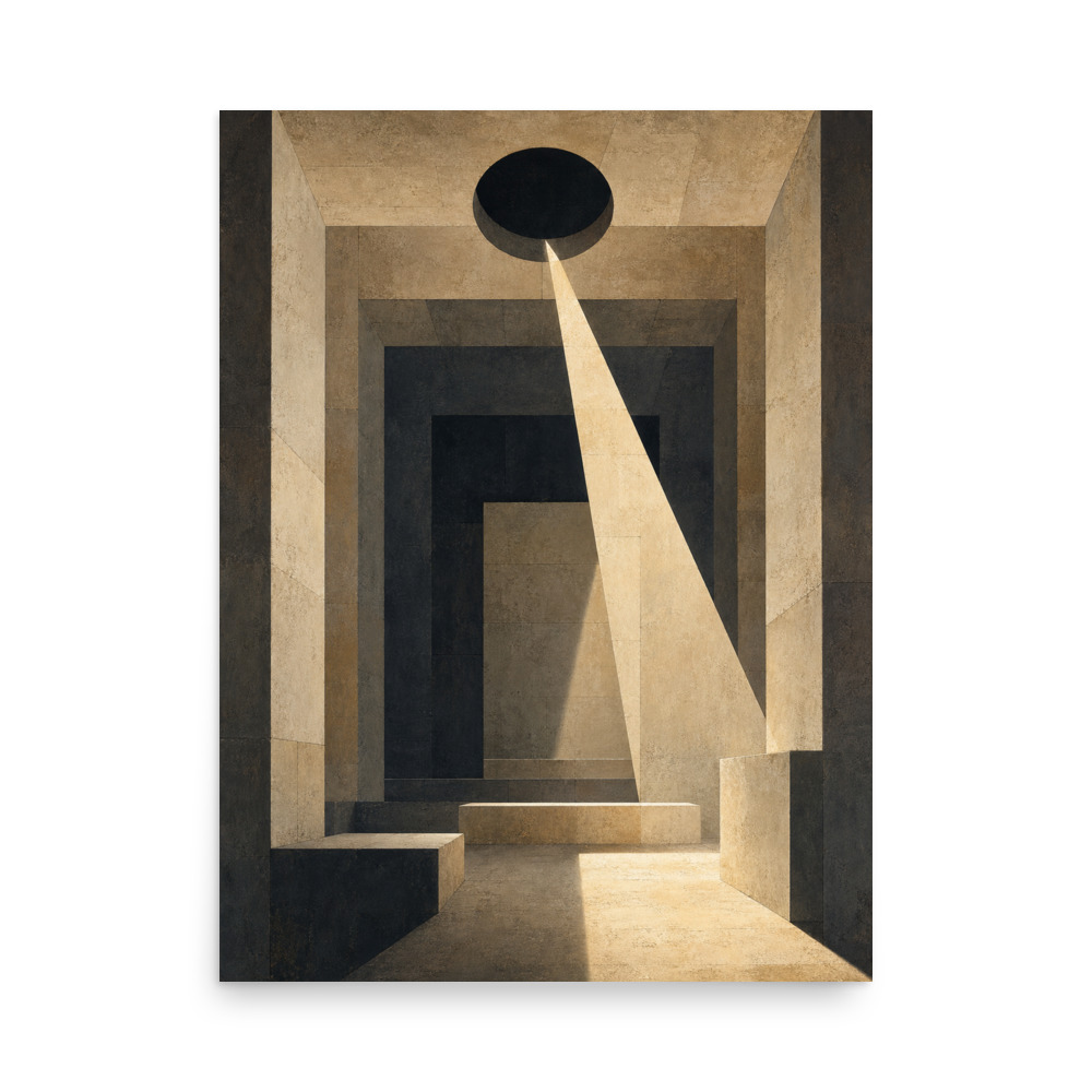 Quarry Oculus — architecture art print by Frame & Field