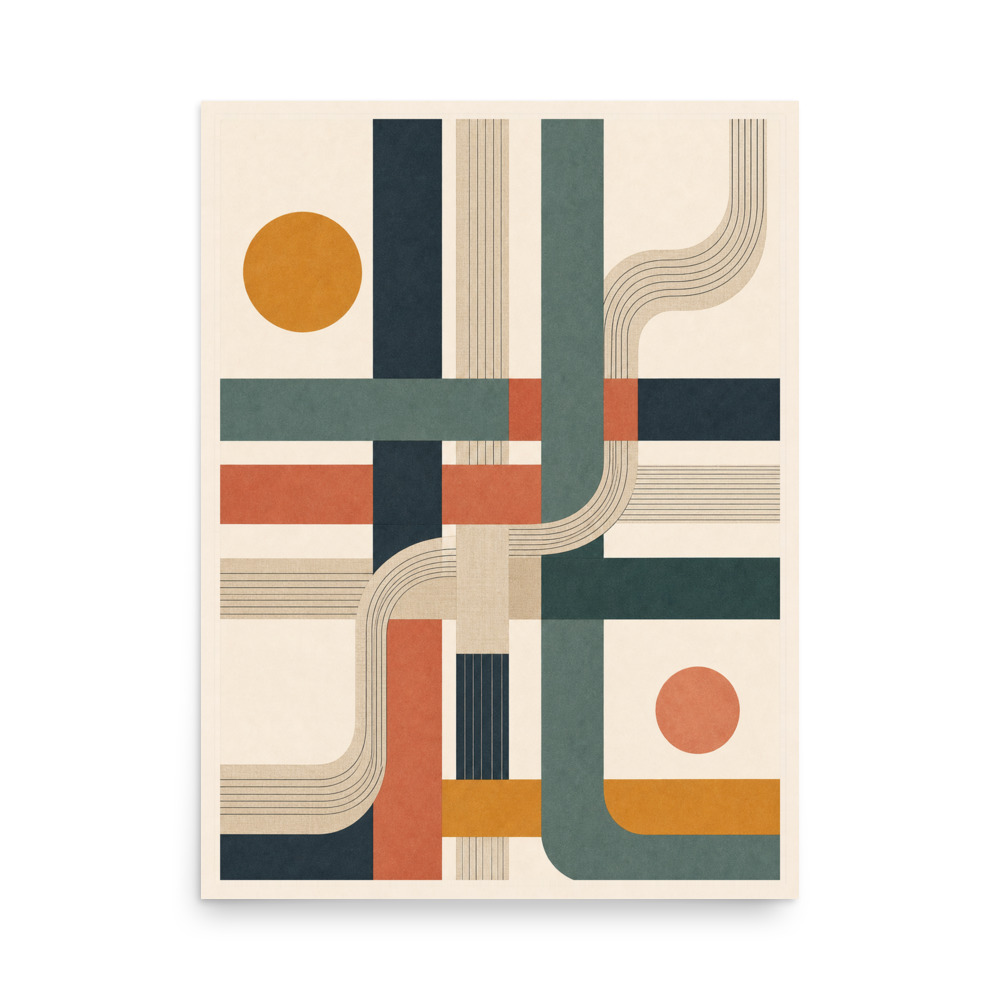 Solar Loom abstract art print